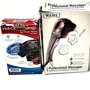 WAHL 1 Professional Massager - 1 Hot/Cold Gel Pack Massager // both for only $18